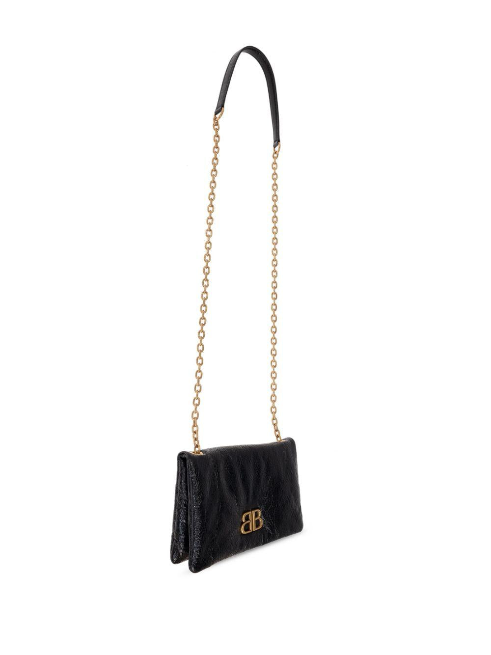 Nano Monaco cross body bag<BR/><BR/><BR/> 810562 2ABLP1000 BALENCIAGA