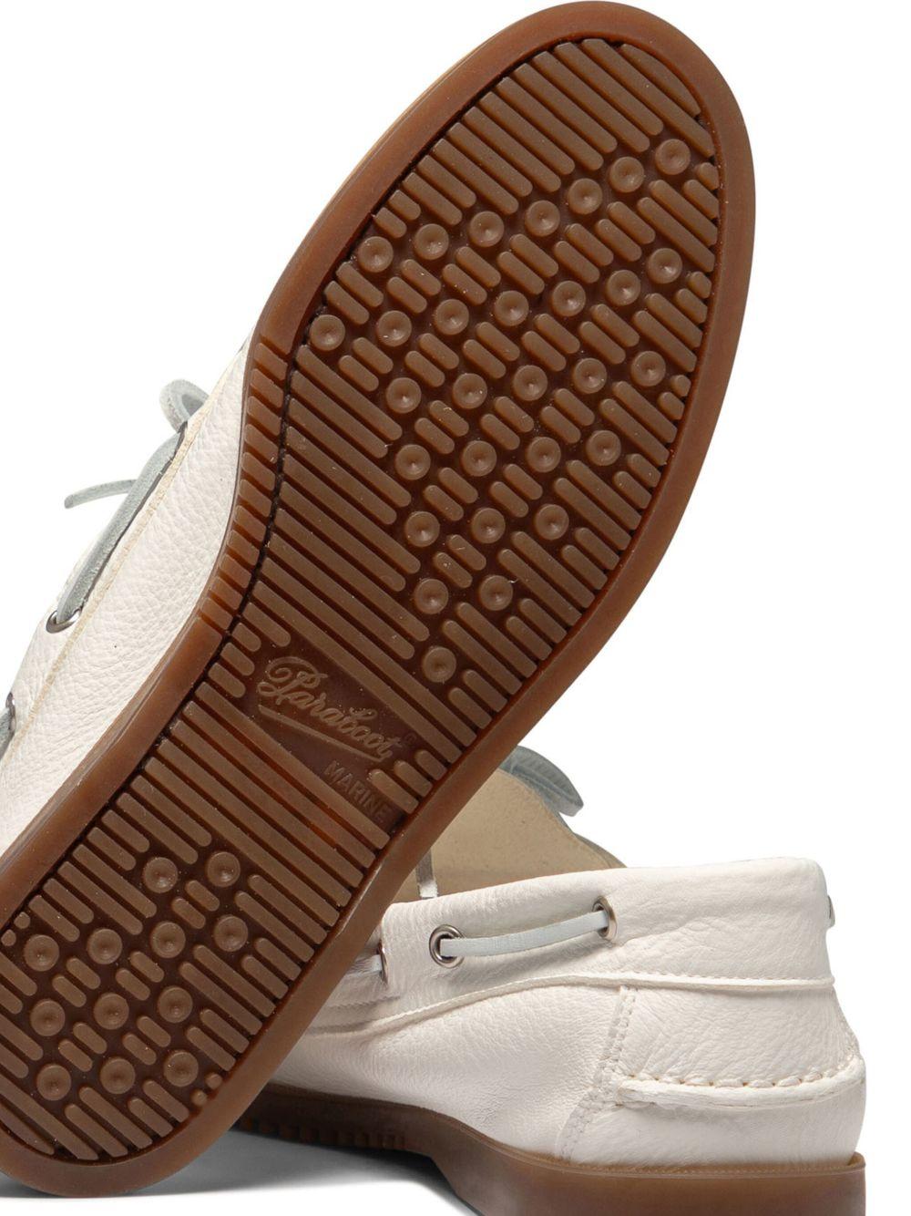 Barth boat shoes 780557 BLANC PARABOOT