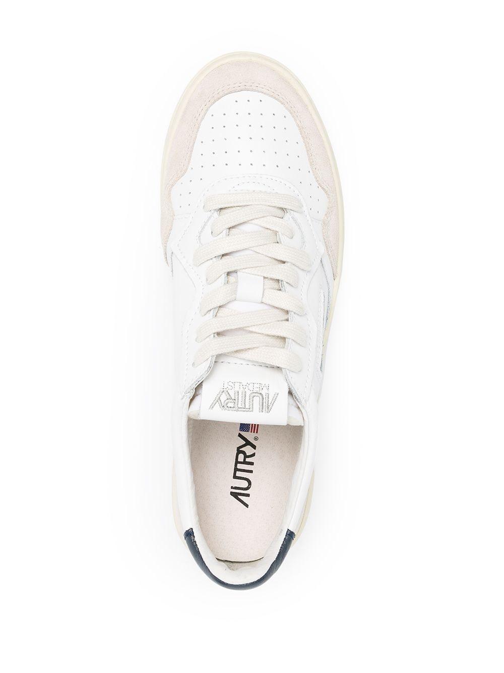 Medalist sneakers AULM LS28LEAT/SUEDE WHT/BLUE AUTRY