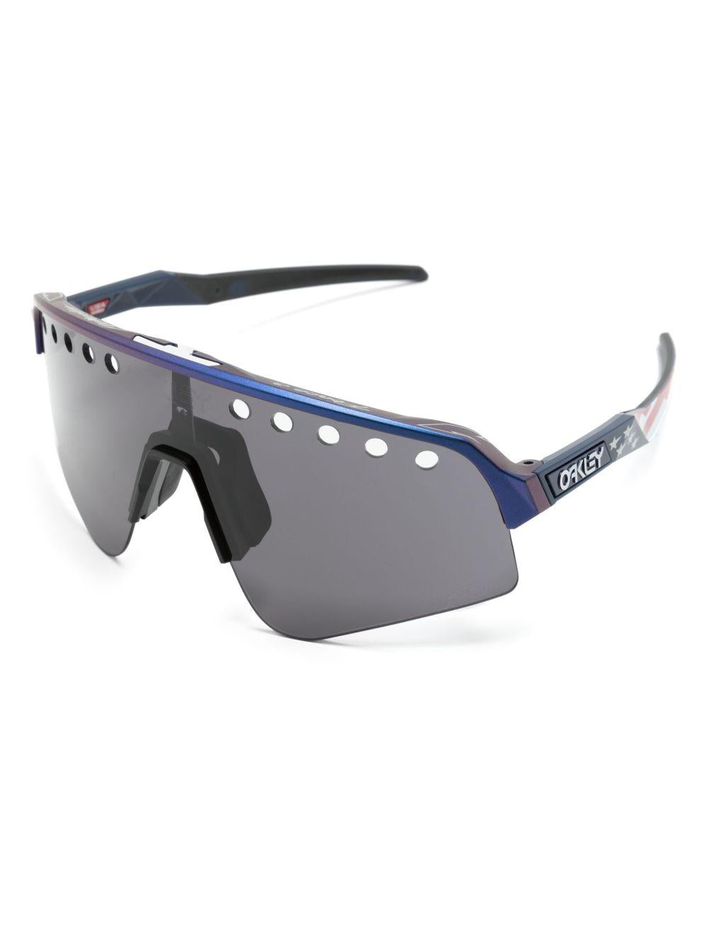 Sutro Lite Sweep shield-frame performance sunglasses<BR/><BR/> 0OO9465 946528 OAKLEY
