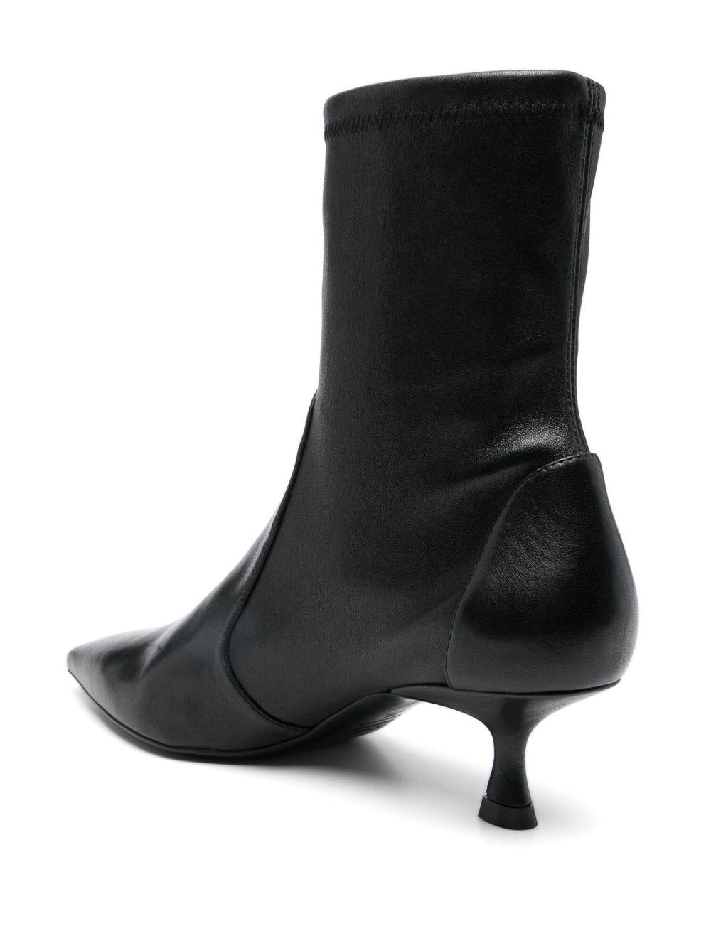 Naomi 50mm boots SJ404 BLK STUART WEITZMAN