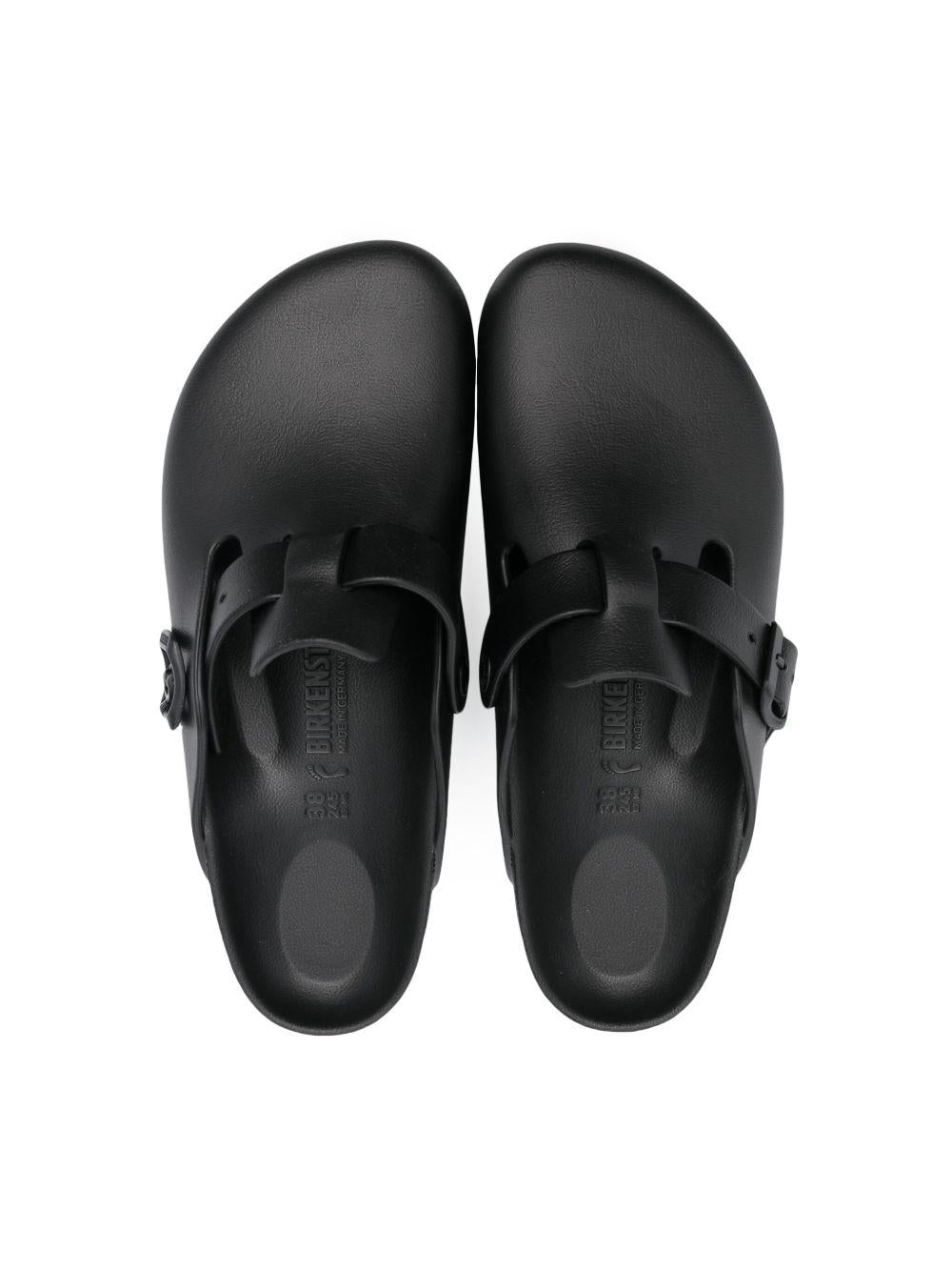 Slippers Boston in finta pelle<BR/><BR/> 127103 BLACK BIRKENSTOCK