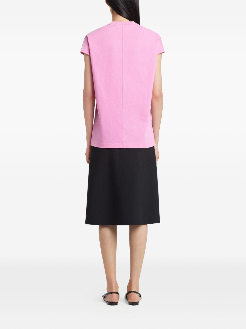 logo solarized T-shirt 126JTS238JS0273 5023 COURRÈGES