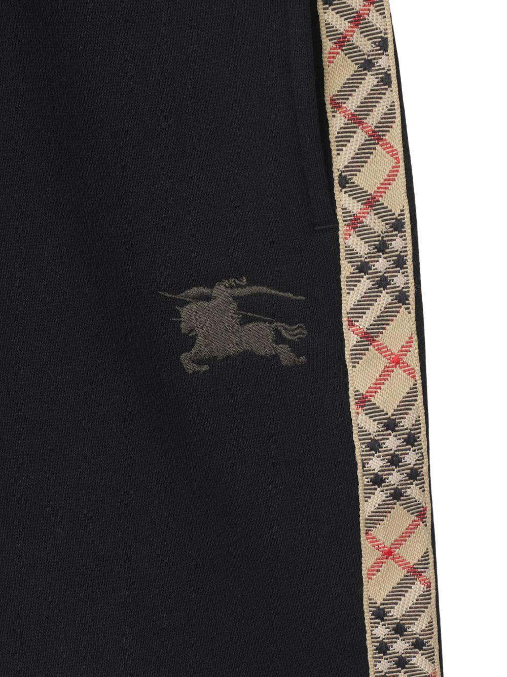 Check Trim Cotton Shorts 8108056 A1189 BURBERRY KIDS