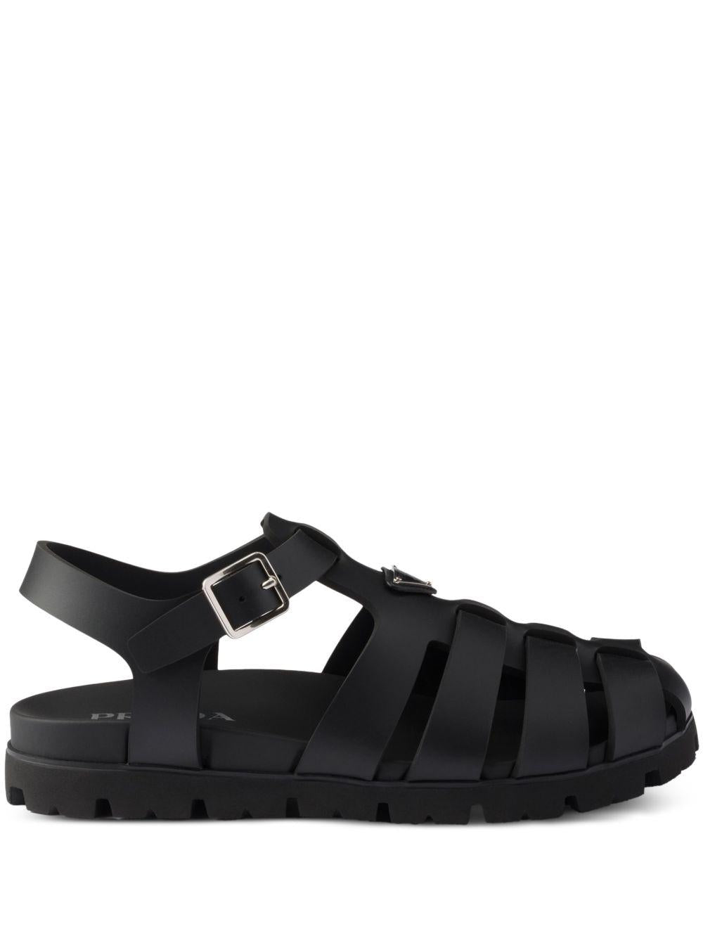 Rubber fisherman sandals 2X31603LKK FG000F0002 PRADA