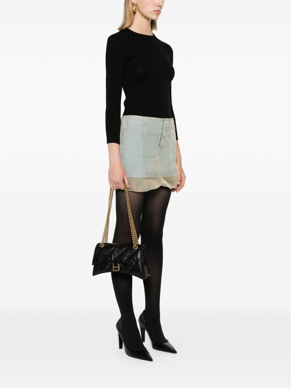 Hourglass shoulder bag<BR/><BR/><BR/> 781920 210J11000 BALENCIAGA