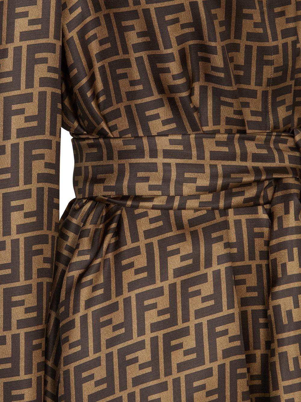 FF print shirtdress<BR/><BR/> FDB613 A8G3F1440 FENDI