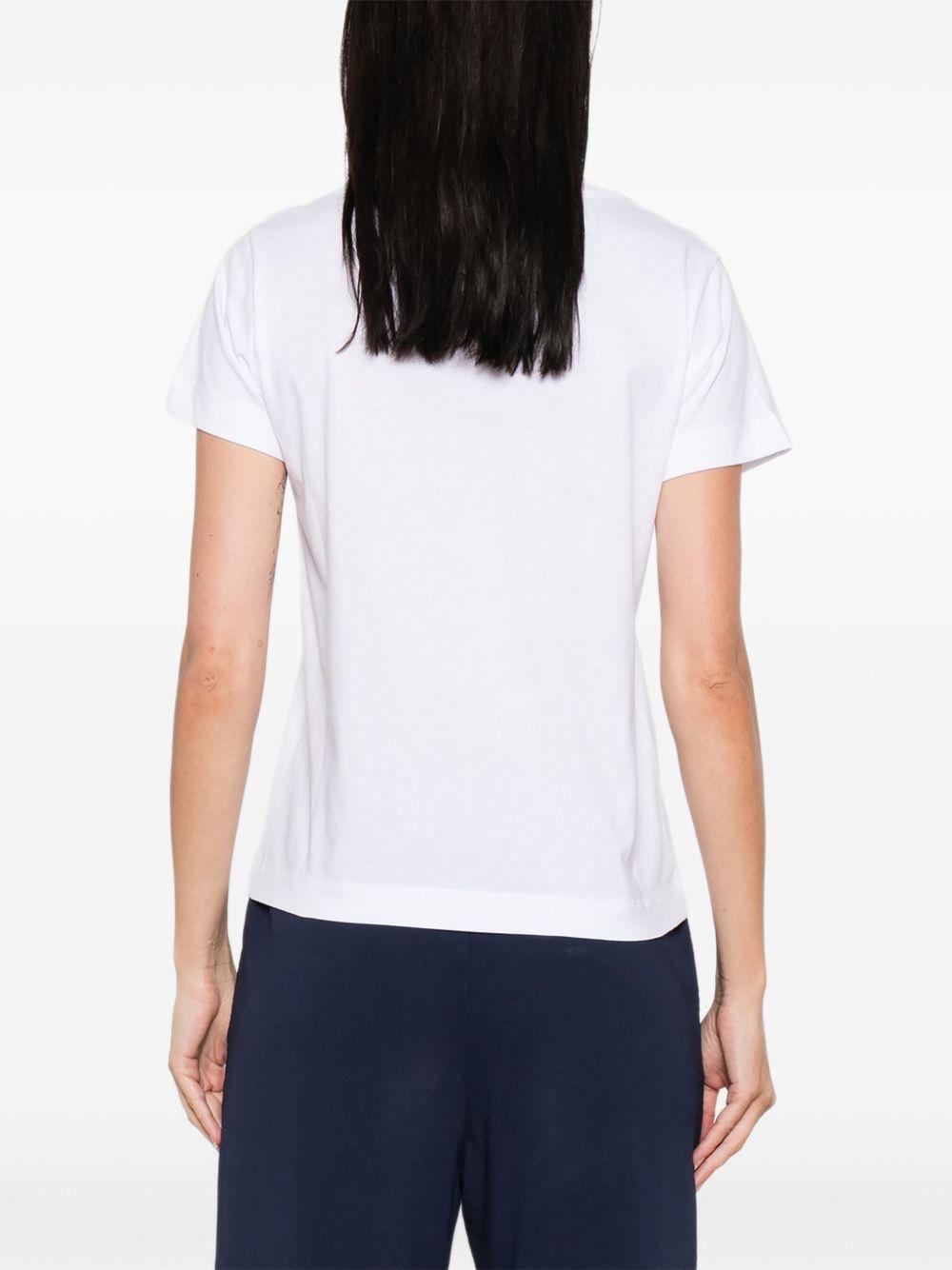 Logo-print T-shirt 100373 A2REZ04 PINKO