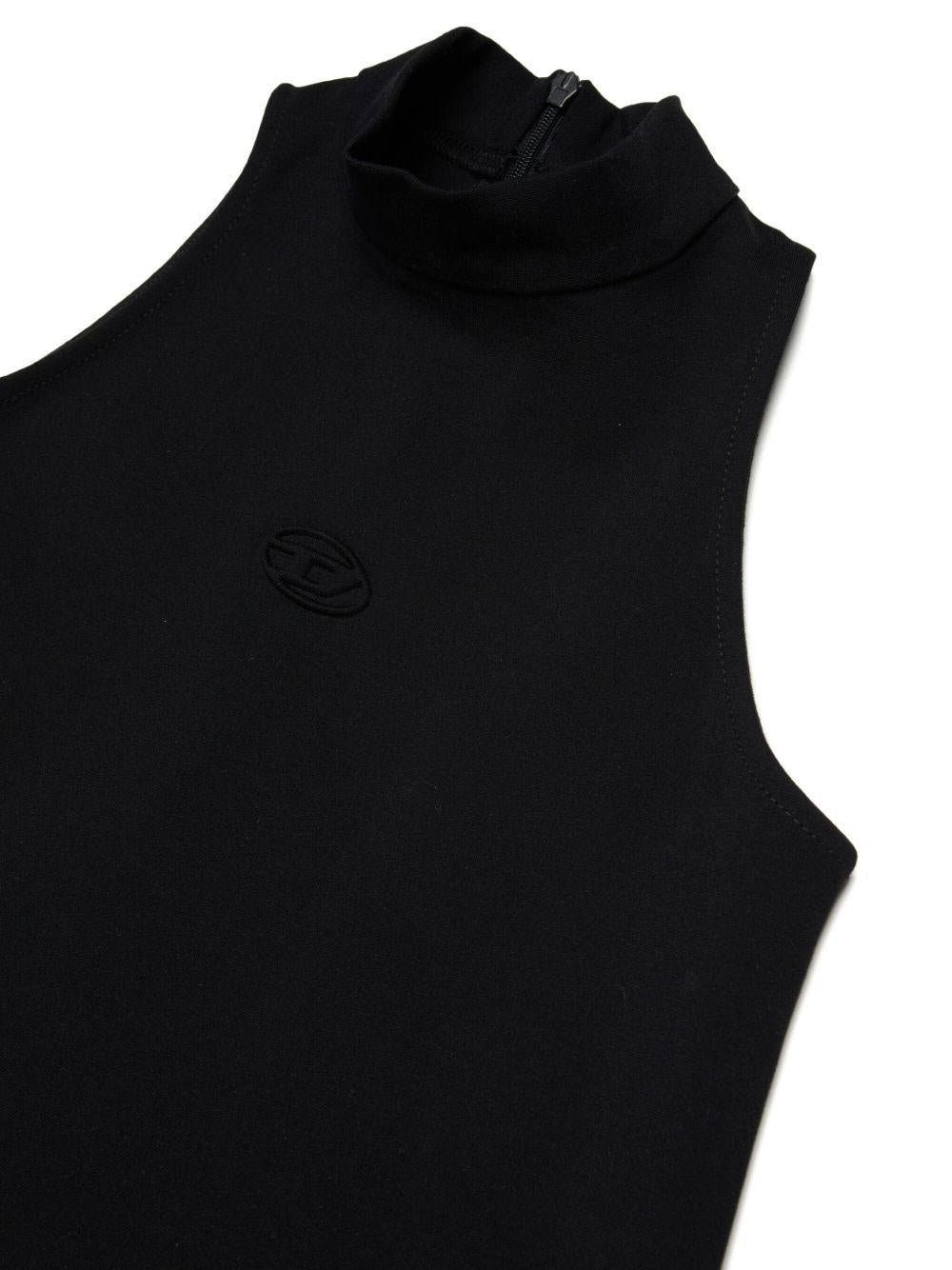 Fluid dress with mock neck J02632 KYATEK900 DIESEL KIDS