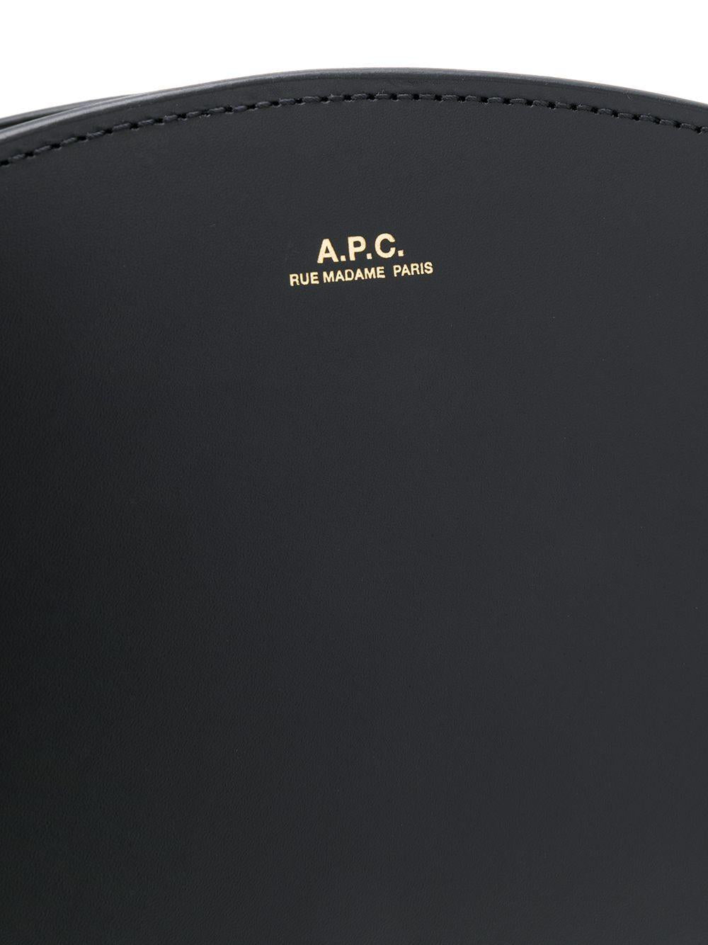 Demi-lune crossbody bag PXAWV F61048LZZ A.P.C.