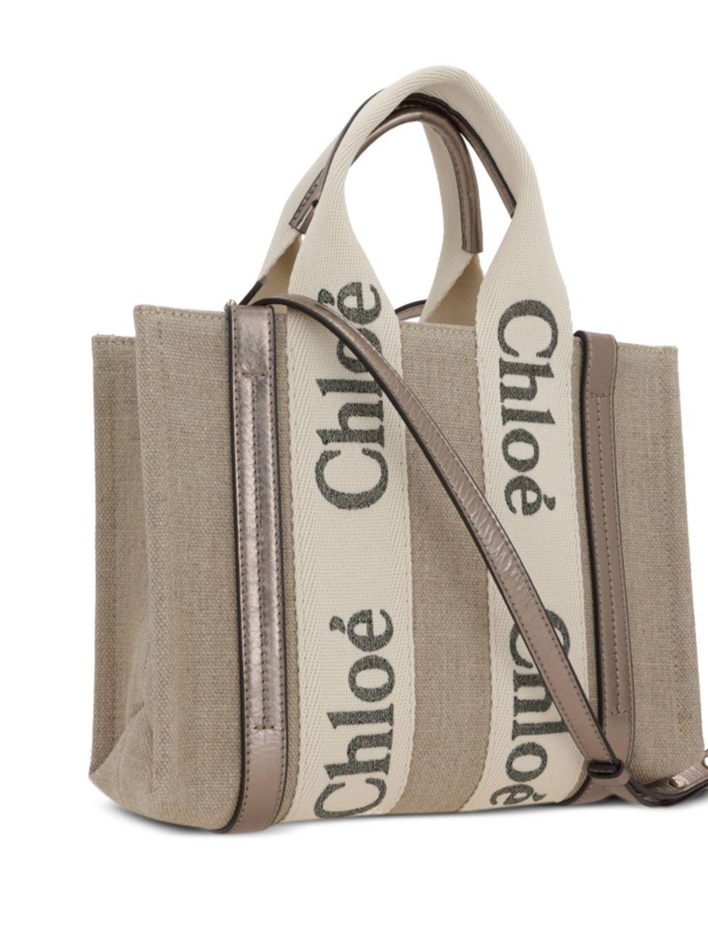 Small Woody tote bag<BR/><BR/><BR/> CHC25SS397O81 074 CHLOÉ