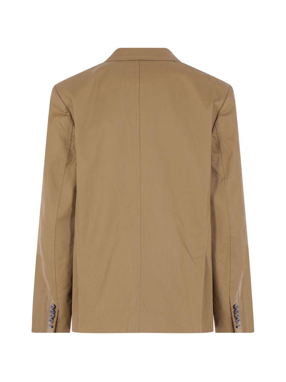 Bosea double-breasted twill jacket 010450 3103102 DRIES VAN NOTEN
