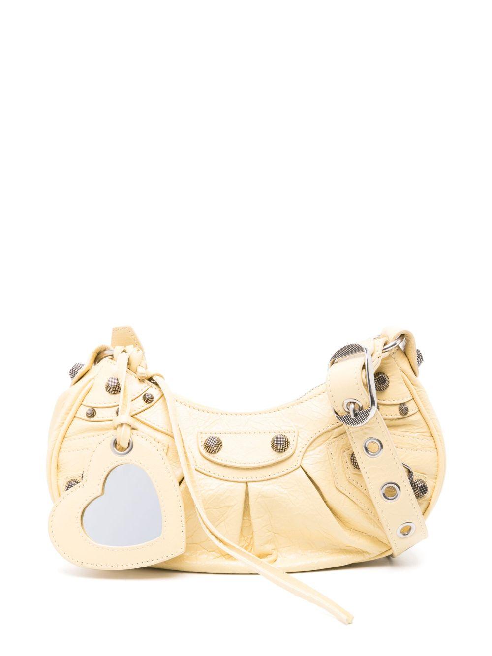 Le Cagole Xs Leather Shoulder Bag 671309 1VG9Y7636 BALENCIAGA