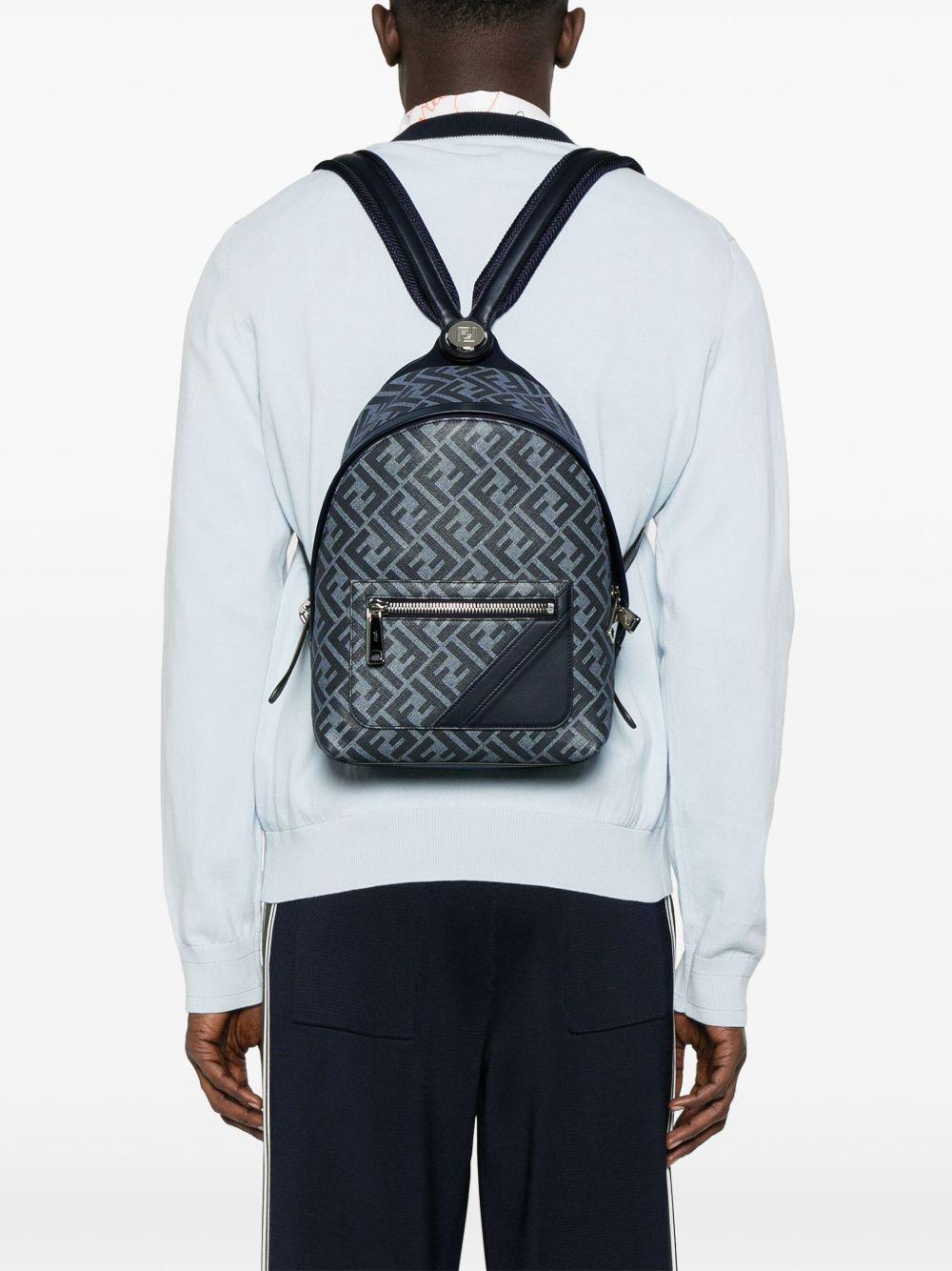 Small Chiodo backpack<BR/><BR/><BR/> 7VZ077 ASICF1O97 FENDI