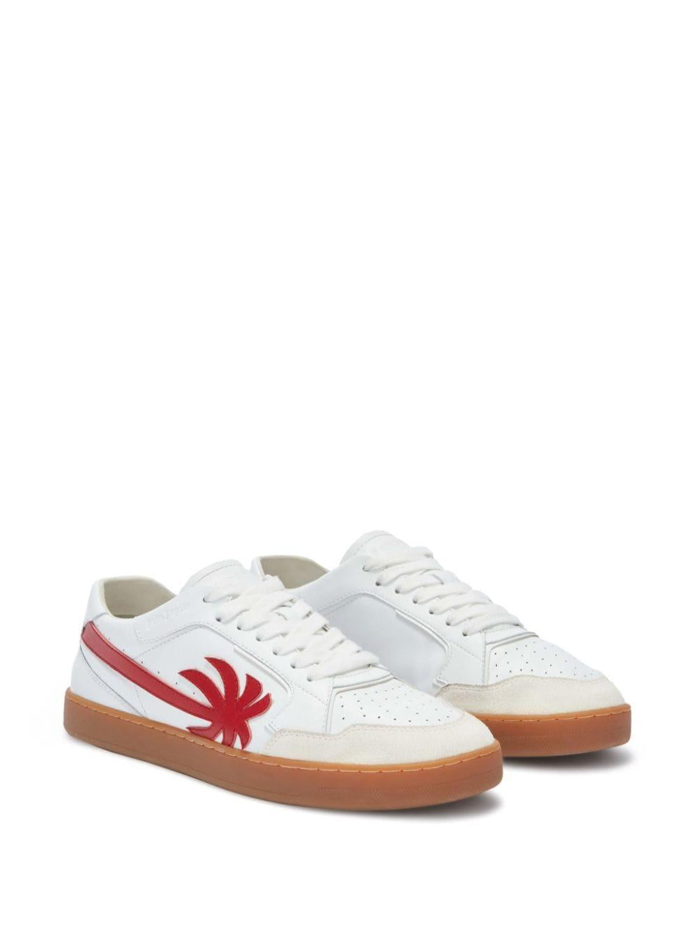New Palm 1 leather sneakers<BR/><BR/><BR/> PMIA099F24LEA001 0125 PALM ANGELS