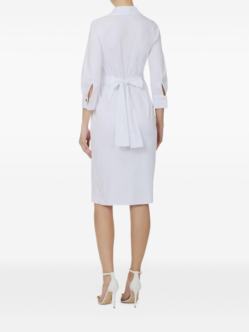 Stretch cotton dress AB95562E2 360 ELISABETTA FRANCHI