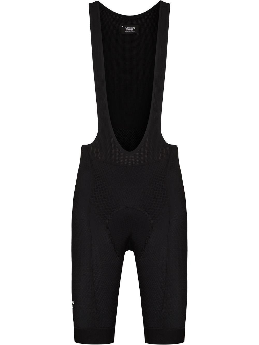 Blue Essential bib shorts MB0230F NAVY PAS NORMAL STUDIOS