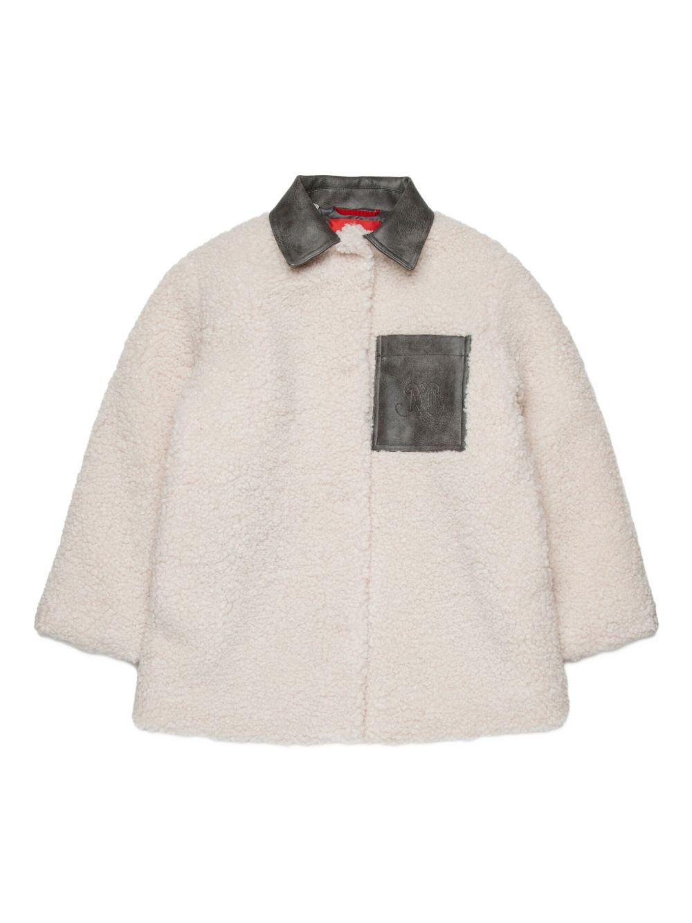 Coat with maxi pocket MX0222 MX093MX102 MAX & CO KID