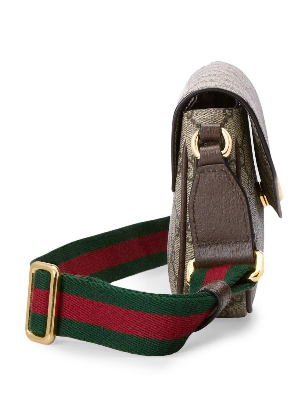 Ophidia leather mini bag<BR/><BR/> 764961 96IWG8745 GUCCI