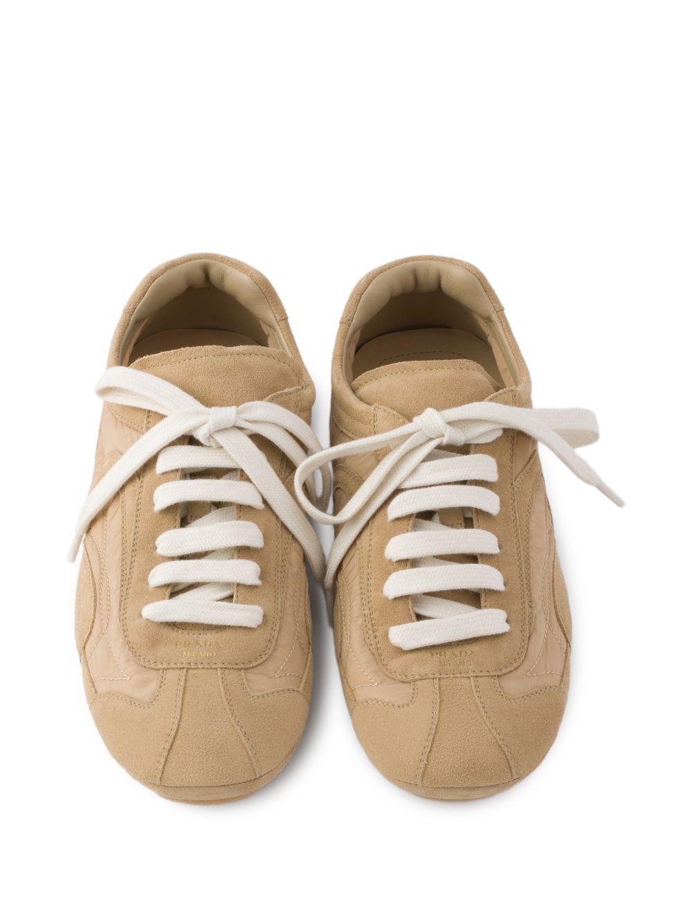 Montecarlo Re-Edition 2005 suede and Re-Nylon sneakers 1E247OD7C F-D010F0040 PRADA