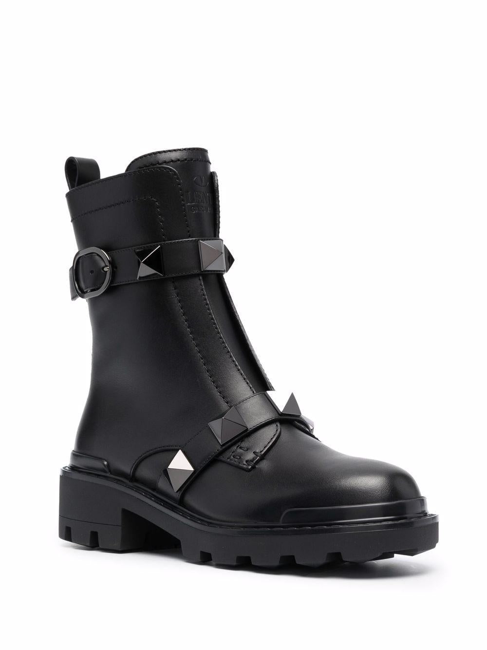 Roman Stud 40mm ankle boots ZW2S0CJ3FYP 0NO VALENTINO GARAVANI