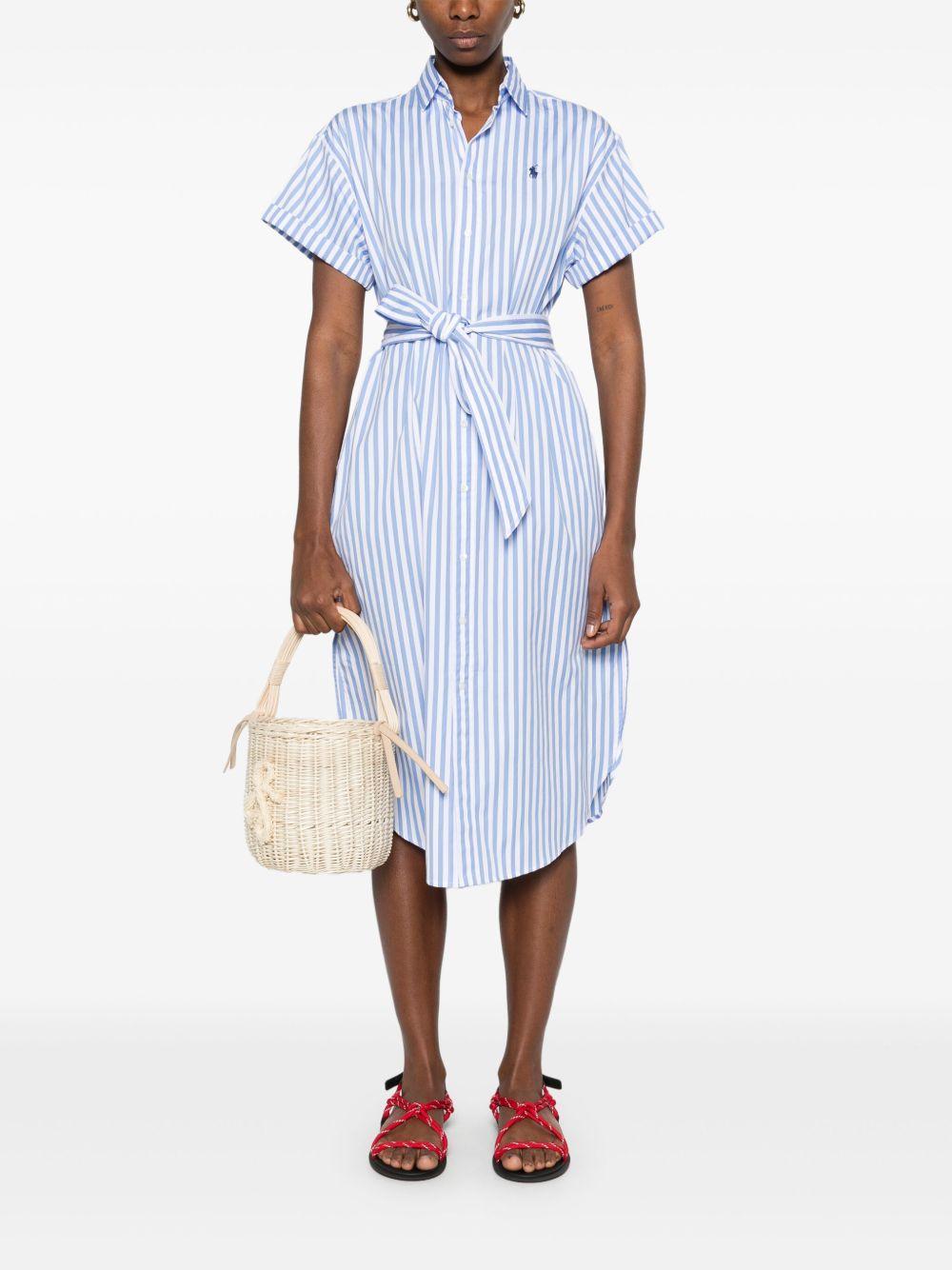 Striped shirt dress<BR/><BR/> 211959911001 1323C BLUE/WHITE STRIPE POLO RALPH LAUREN