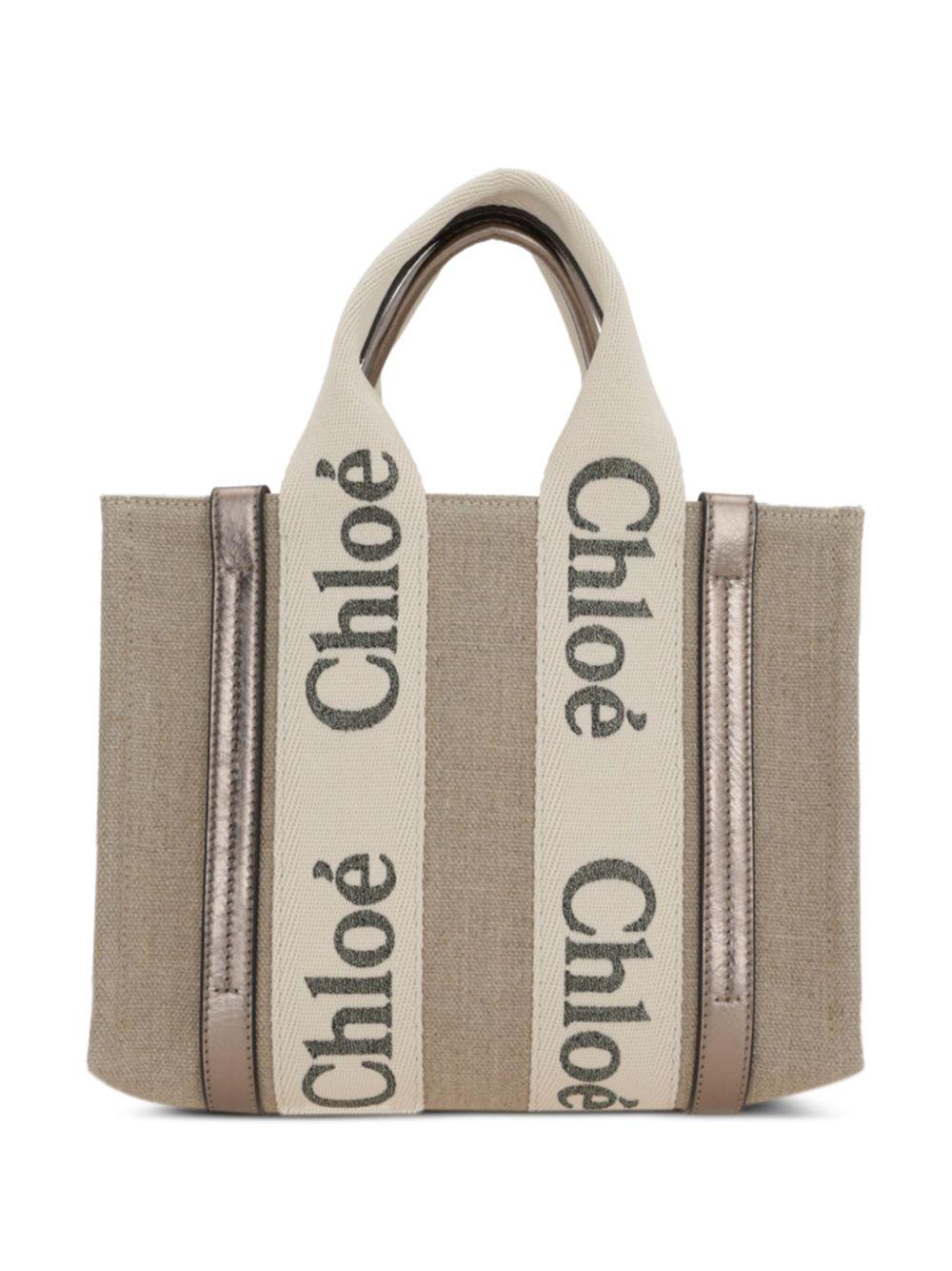 Small Woody tote bag<BR/><BR/><BR/> CHC25SS397O81 074 CHLOÉ