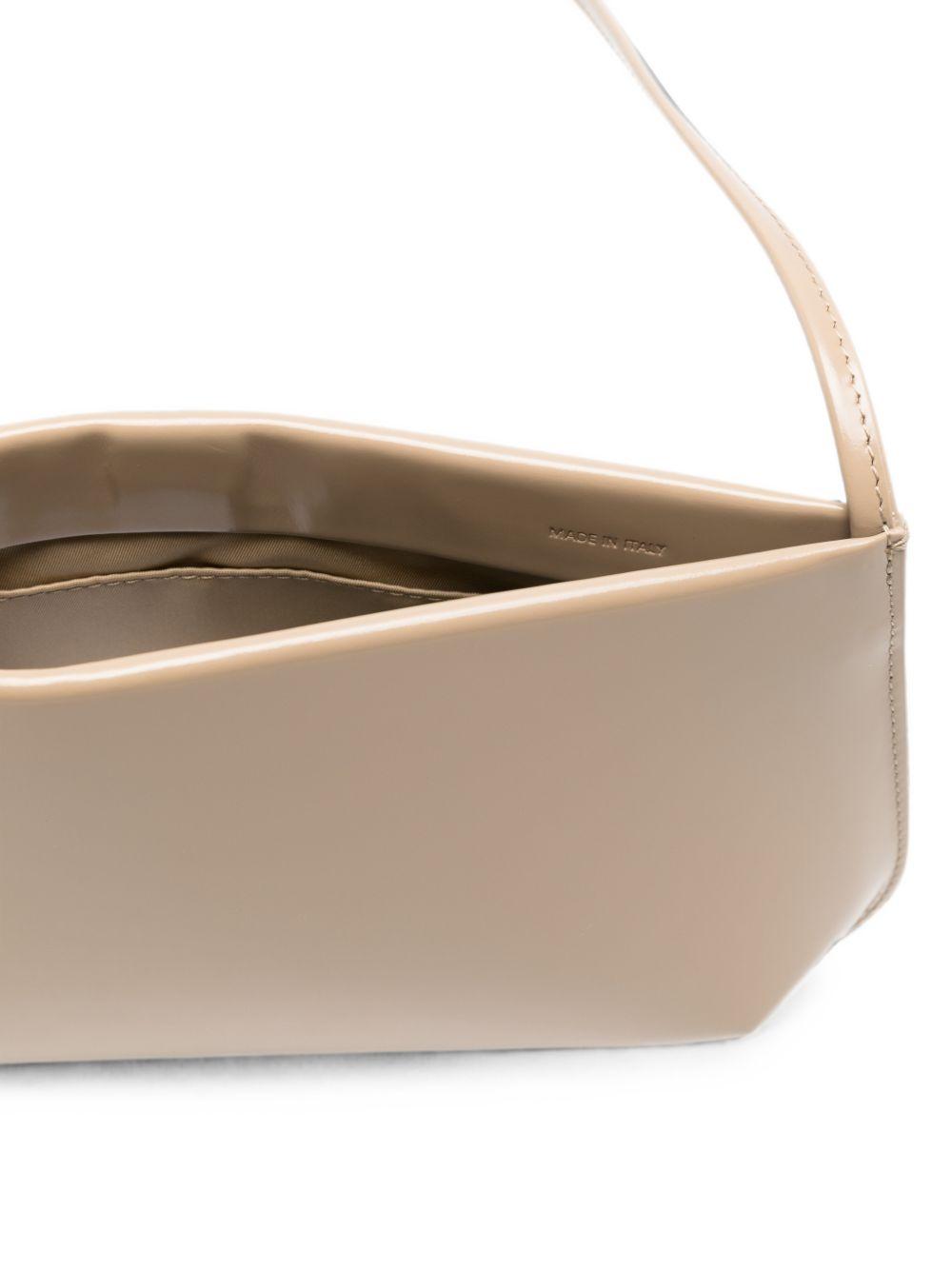 Bra leather shoulder bag BRABAG LATTESPAZZOLATO FANE
