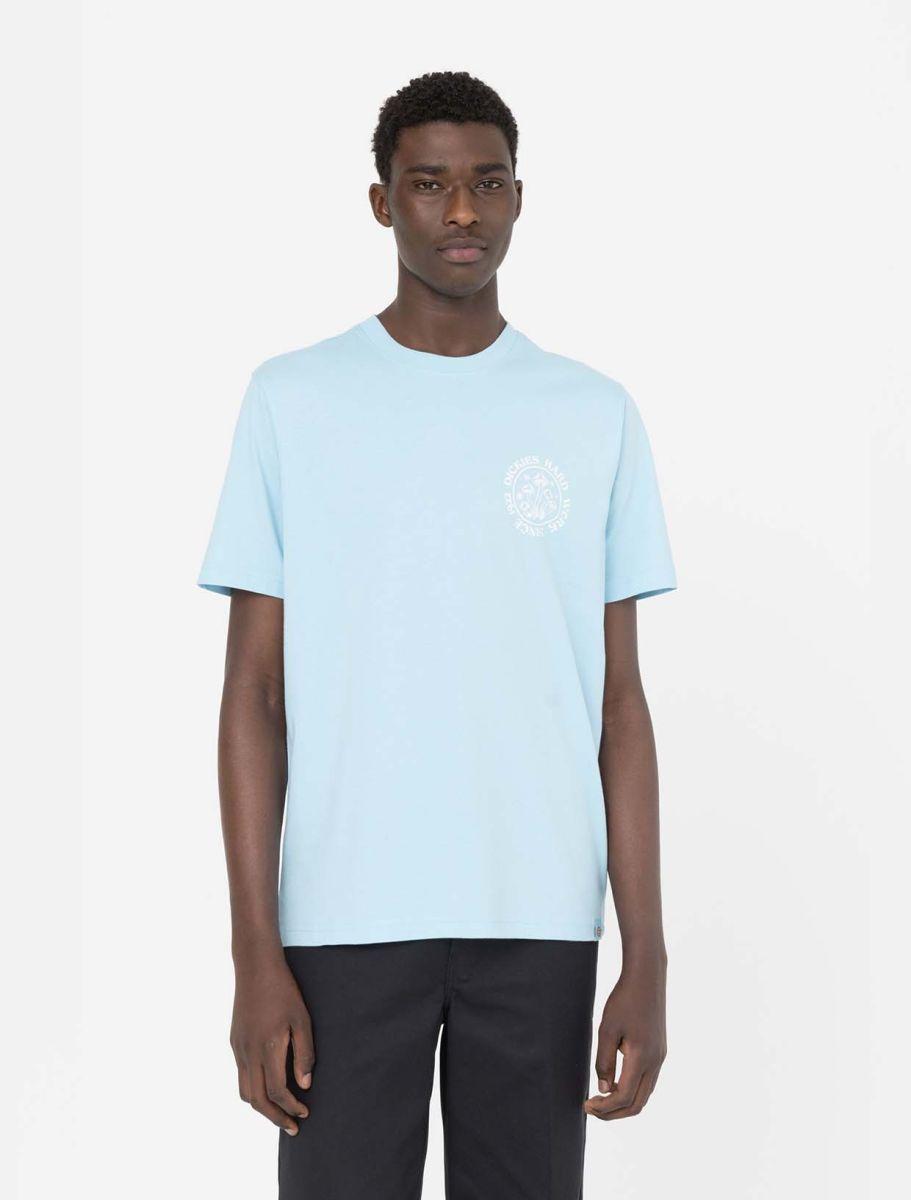 Light blue Bayside Gardens T-Shirt DK0A4YBS E651 DICKIES