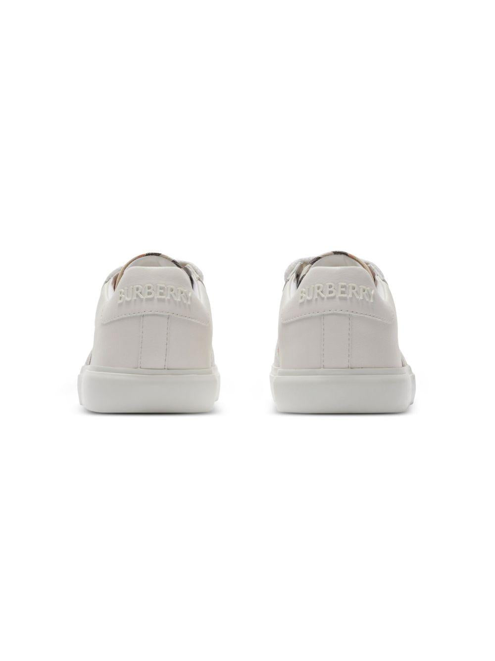 Check cotton sneakers 8089736 B9368 BURBERRY KIDS