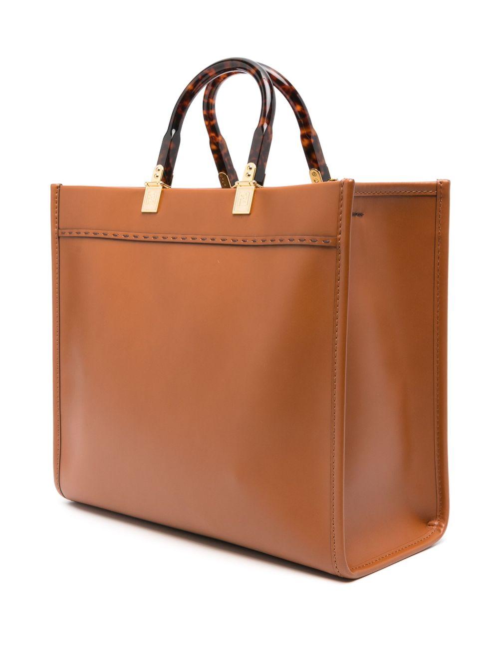 Sunshine logo-debossed tote 8BH386 ABVLF0PWZ FENDI