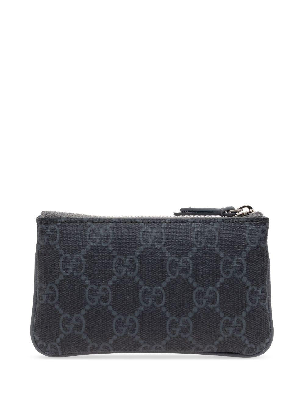 Bi-color zip key case 820666 FACQC1048 GUCCI