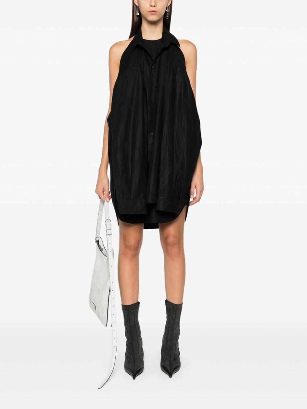 Suspended shirt dress<BR/><BR/> 809049 TNM601000 BALENCIAGA