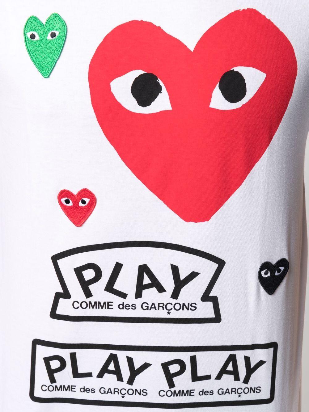 COMME des GARÇONS PLAY x Converse AXT280051WHITE