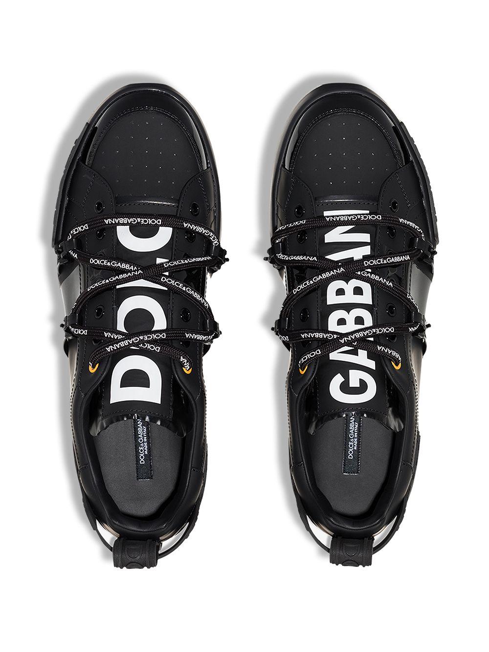 Portofino logo print sneakers CS1783 AJ98689690 DOLCE & GABBANA