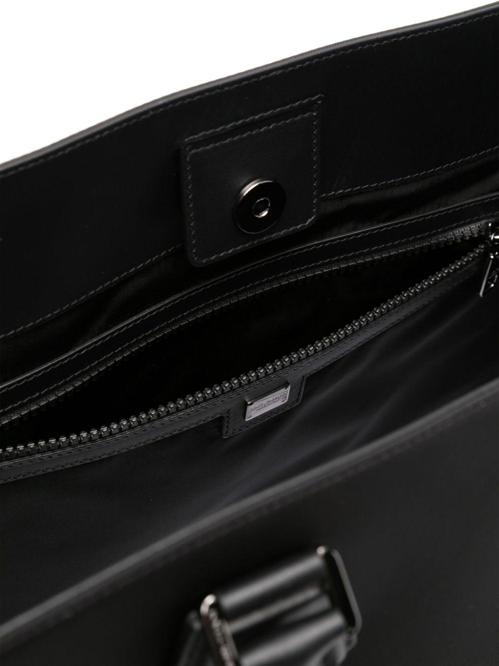 Large logo-embossed tote bag<BR/><BR/><BR/> BM2271 AG1828B956 DOLCE & GABBANA