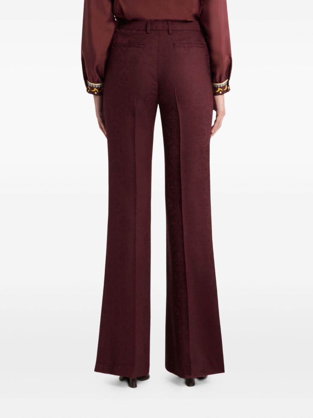 COOL WOOL JACQUARD TROUSERS WREA0033 99TJ254M5039 ETRO
