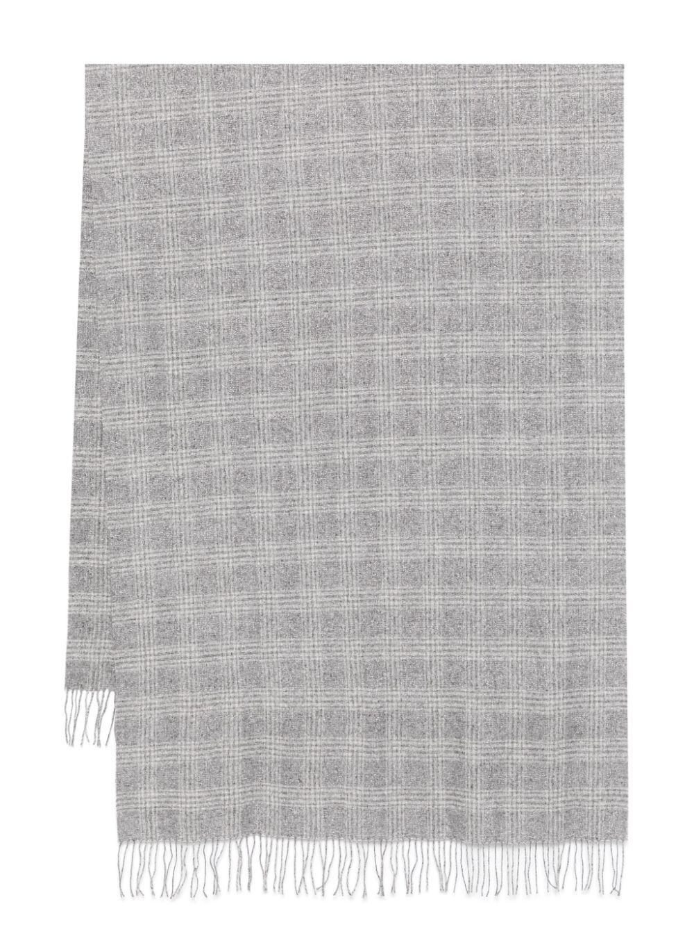 Fringed edge scarf MSCDAGW31 CRB69 BRUNELLO CUCINELLI