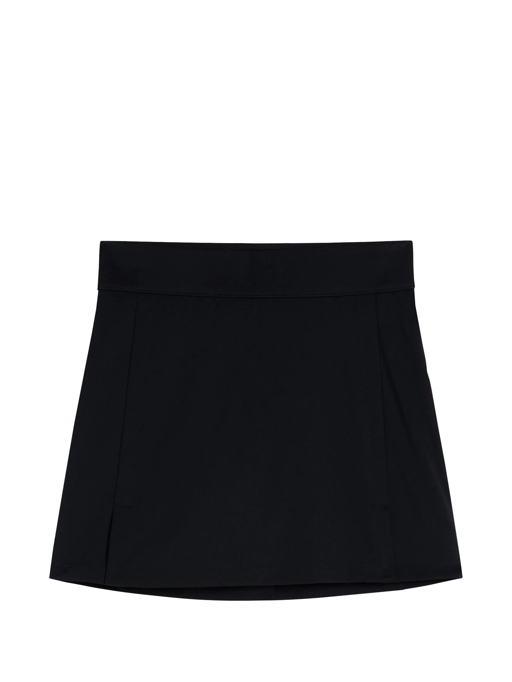 Black Amelie mid skirt GWSD07948 9999 J.LINDERBERG