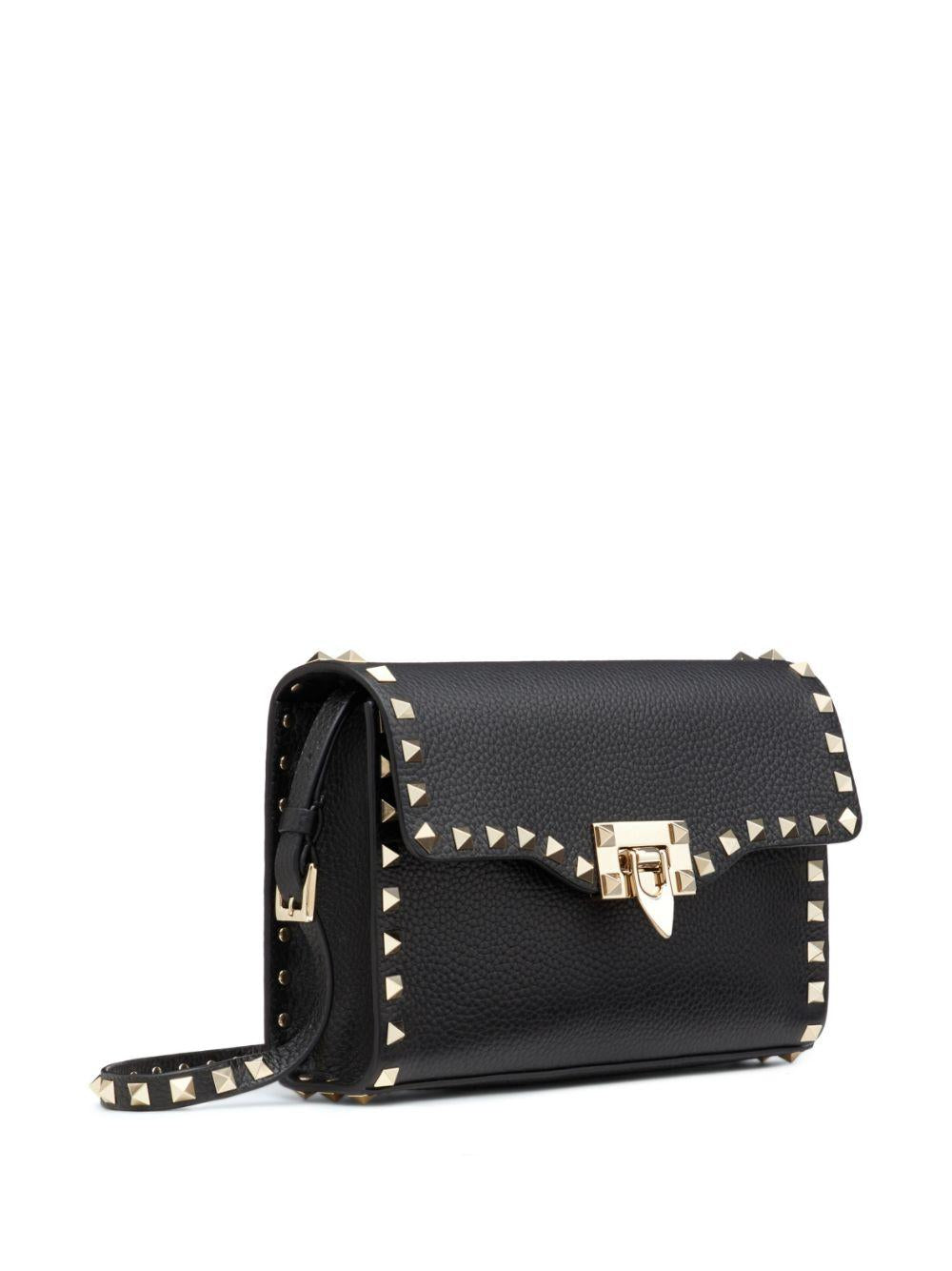 Small Rockstud crossbody bag<BR/><BR/><BR/> 6W2B0181VSF 0NO VALENTINO GARAVANI