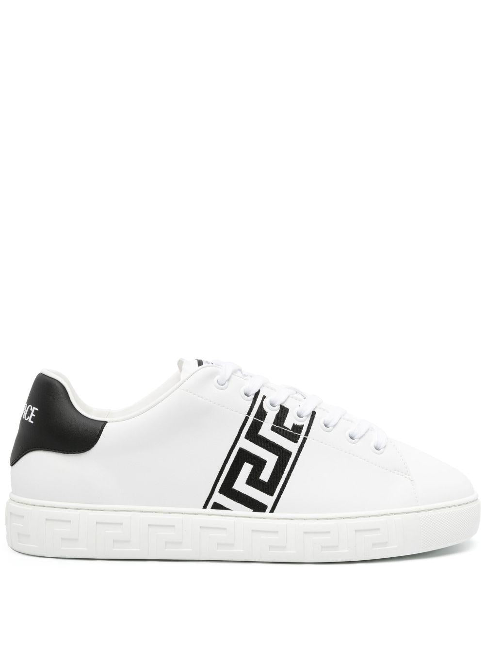 Greca embroidered sneakers 1014460 1A007762W020 VERSACE