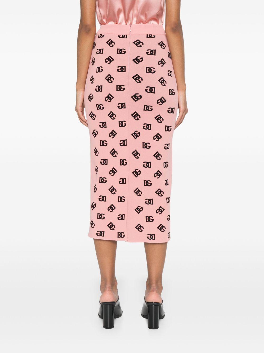 DG-jacquard pencil skirt<BR/><BR/><BR/> FXO02T JFMGTF0473 DOLCE & GABBANA