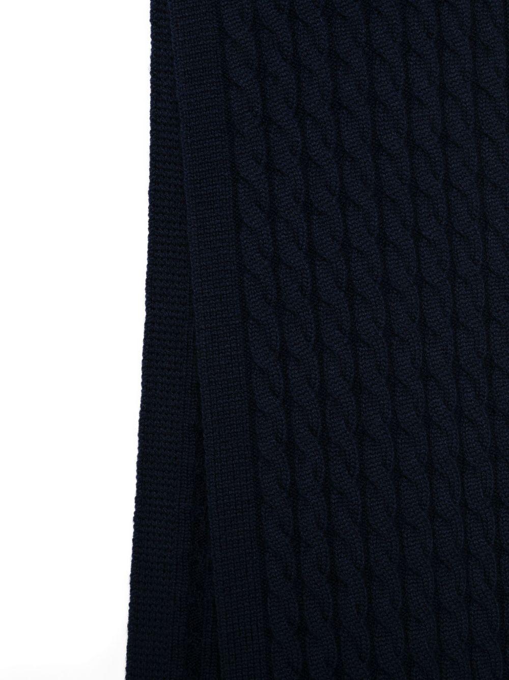 Scarf with woven pattern 828913 4K2069166 GUCCI KIDS