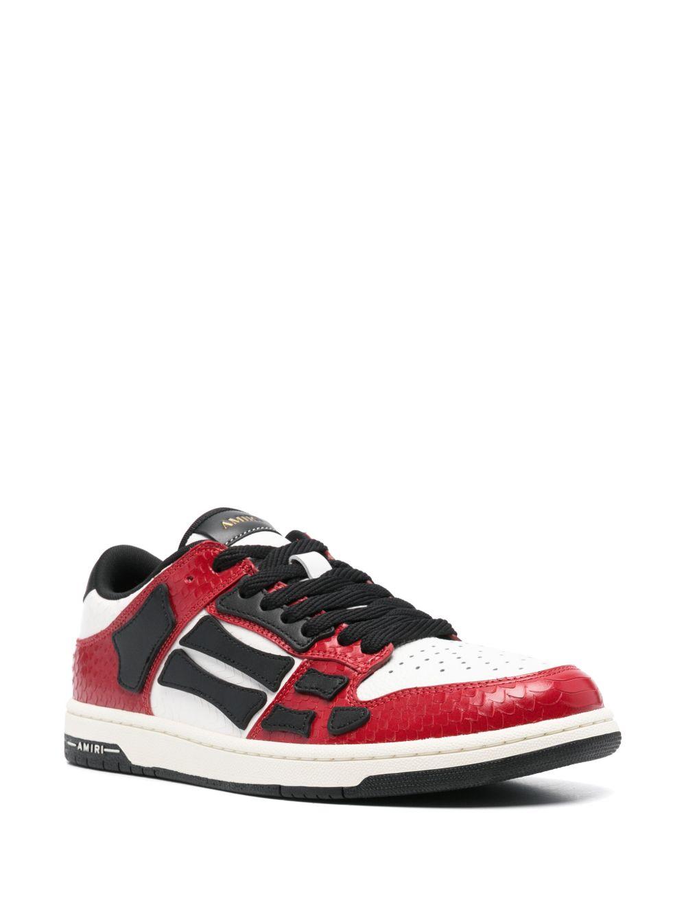 Snake Skel sneakers<BR/><BR/><BR/> AMFOSR1104 RED AMIRI