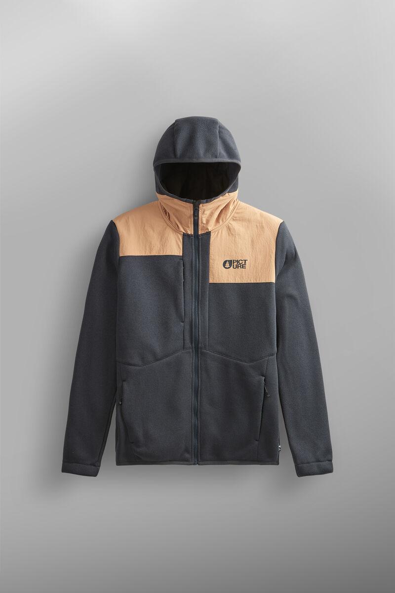 Bicolor Ambroze fleece SMT122 DARK BLUE-LATTE PICTURE