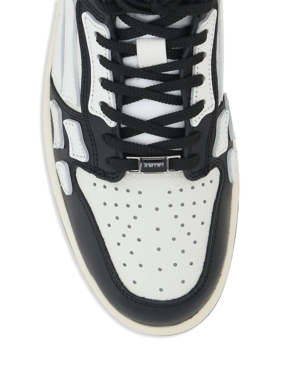 Varsity Skel sneakers<BR/><BR/><BR/> AMFOSR1098 BLACK/WHITE AMIRI