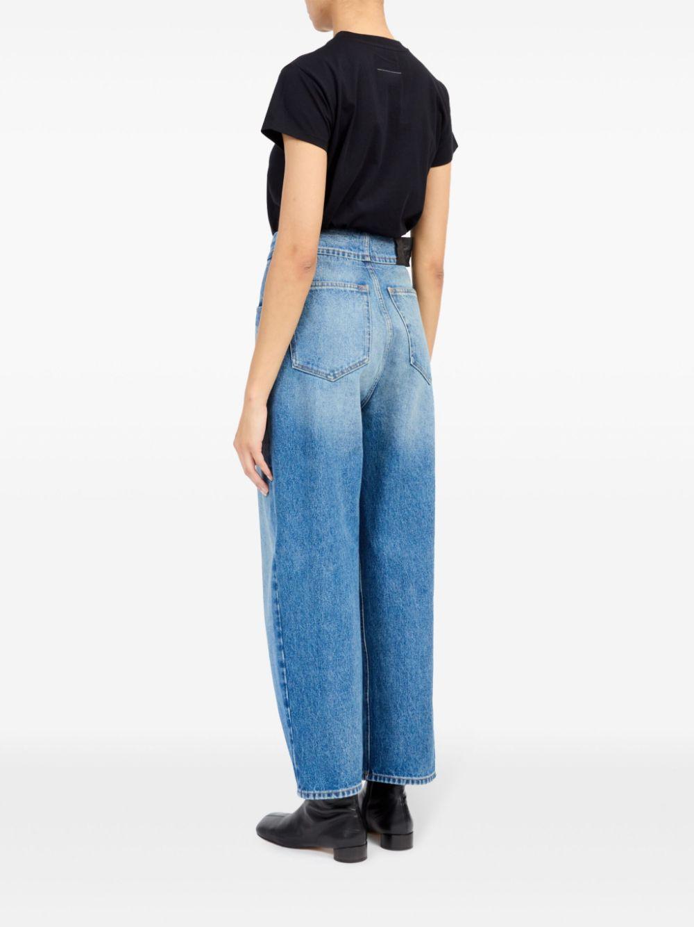 Button-up straight jeans<BR/><BR/><BR/> S52LA0235 M30018965 MM6 Maison Margiela