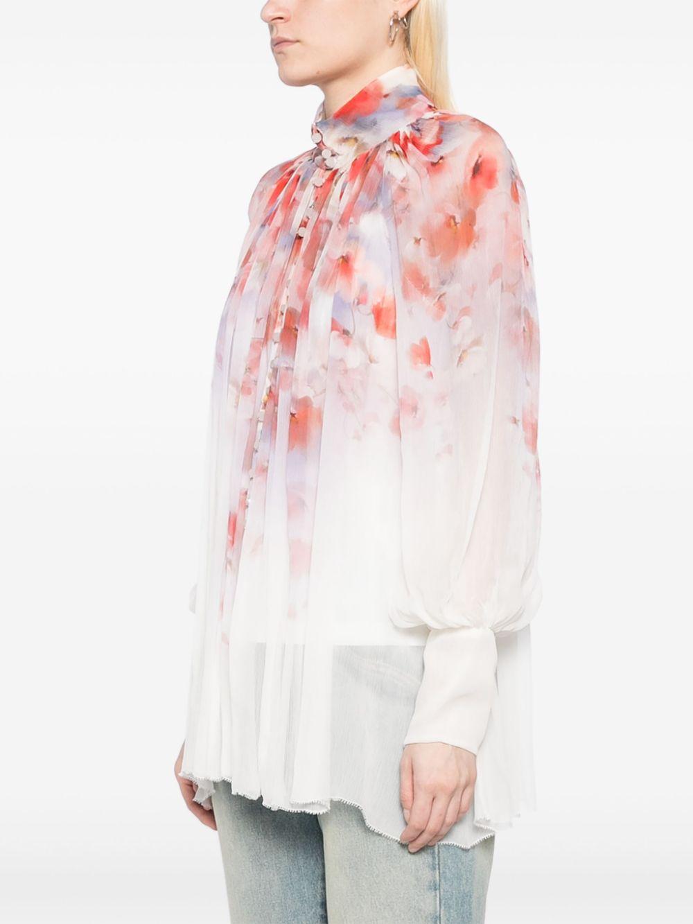Crush smock blouse<BR/><BR/><BR/> 5768TR251 SCAFLO ZIMMERMANN