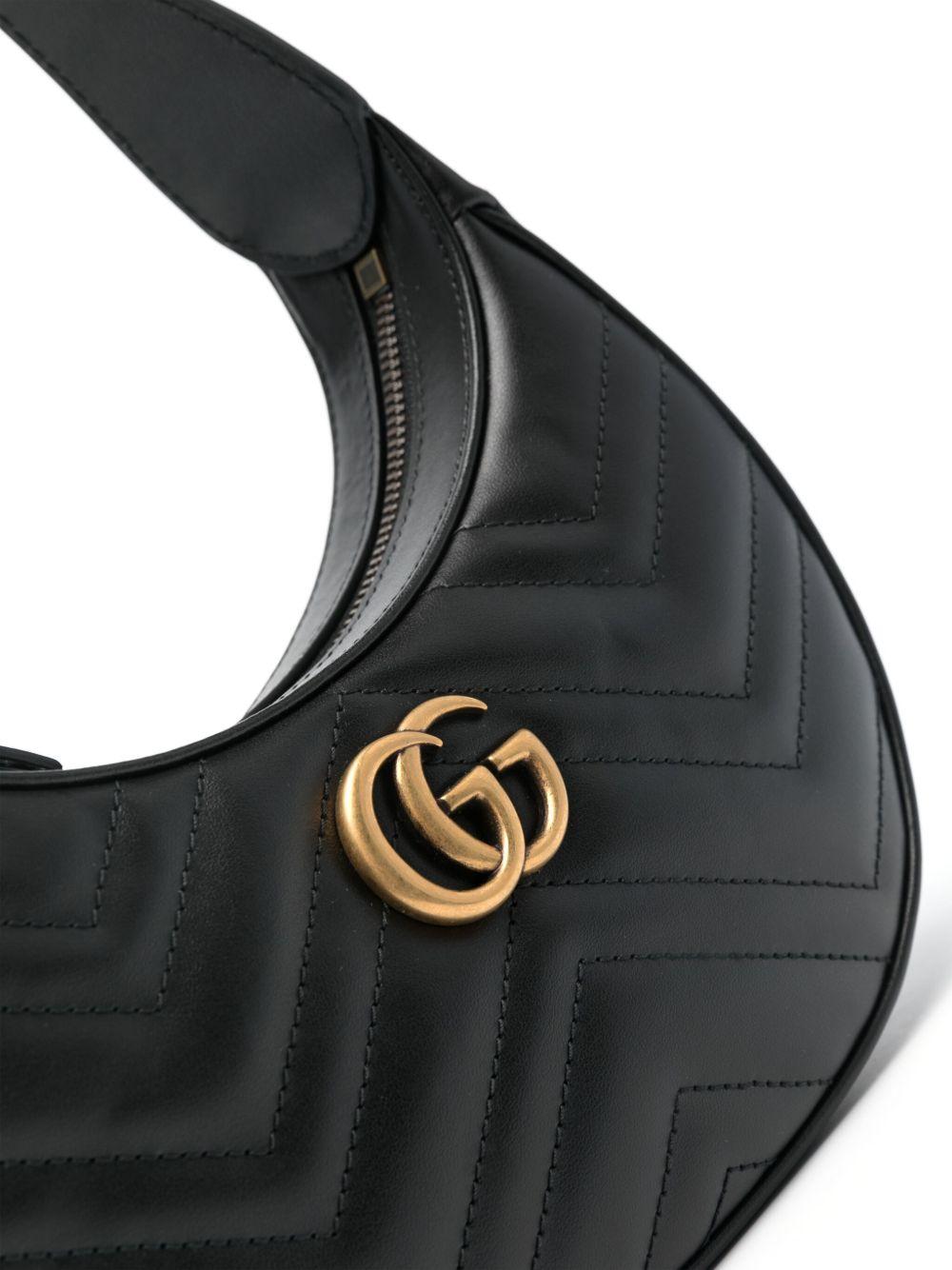 Mini GG Marmont half-moon shoulder bag 699514 DTDHT1000 GUCCI