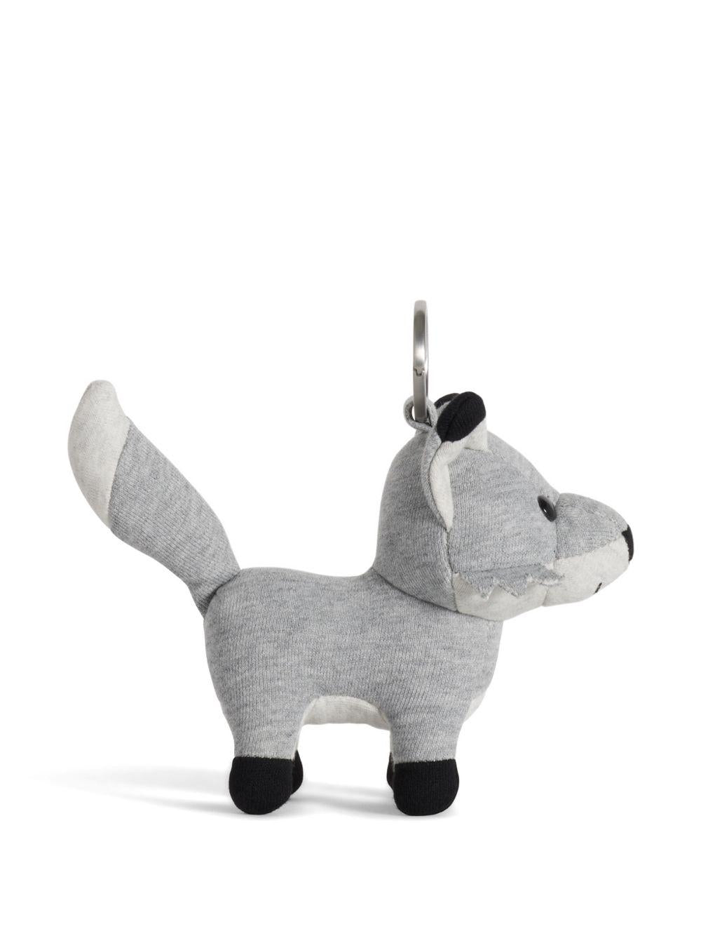 FOX BAG CHARM PW06902KMBIS3 H150 MAISON KITSUNÉ